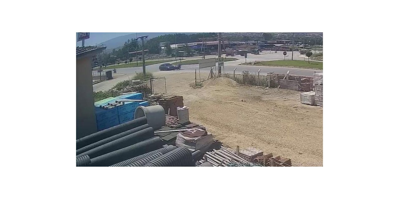 1 kişinin öldüğü kaza güvenlik kamerasında