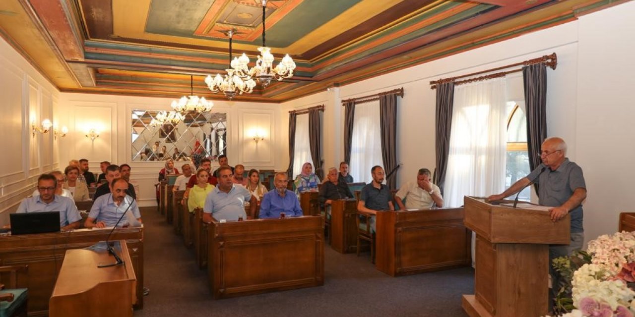Belediye Meclisi temmuz ayı toplantısı yapıldı