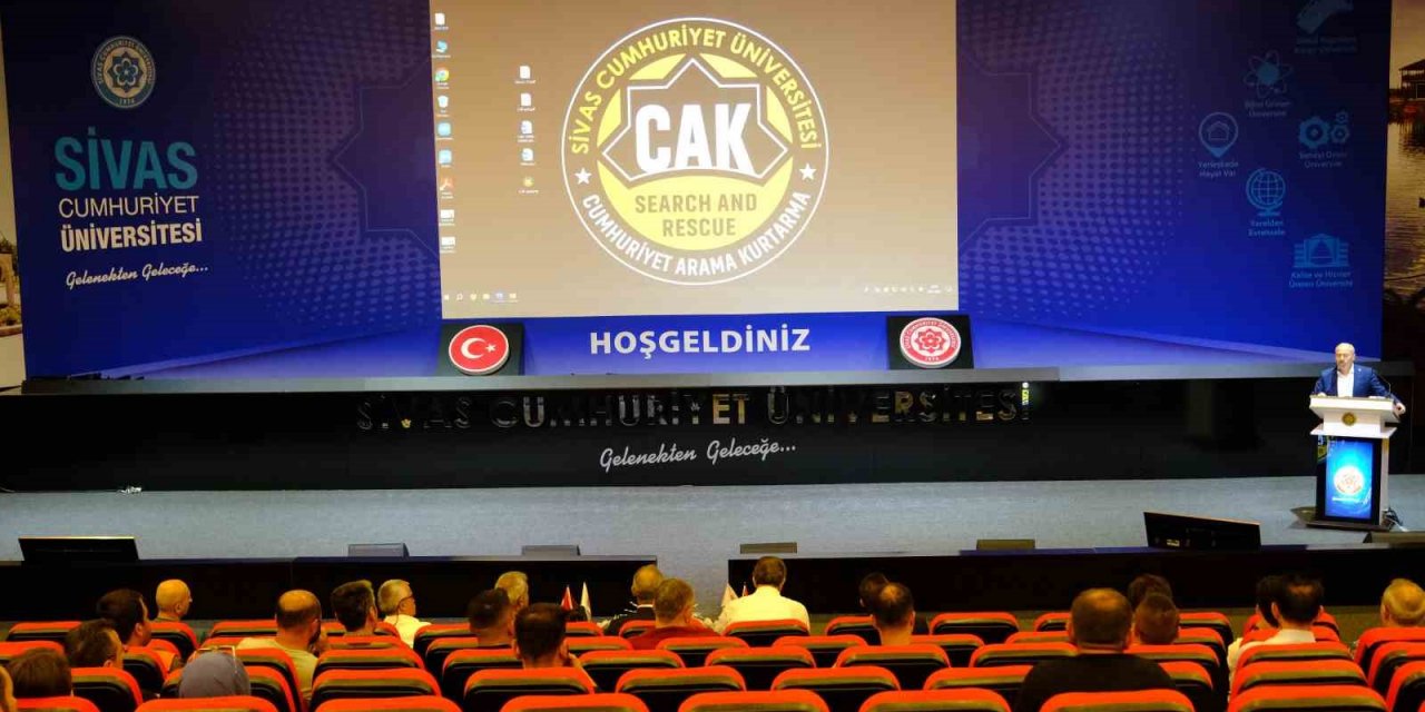 Sivas Cumhuriyet Üniversitesi Arama ve Kurtarma (CAK) Birimi Kuruldu
