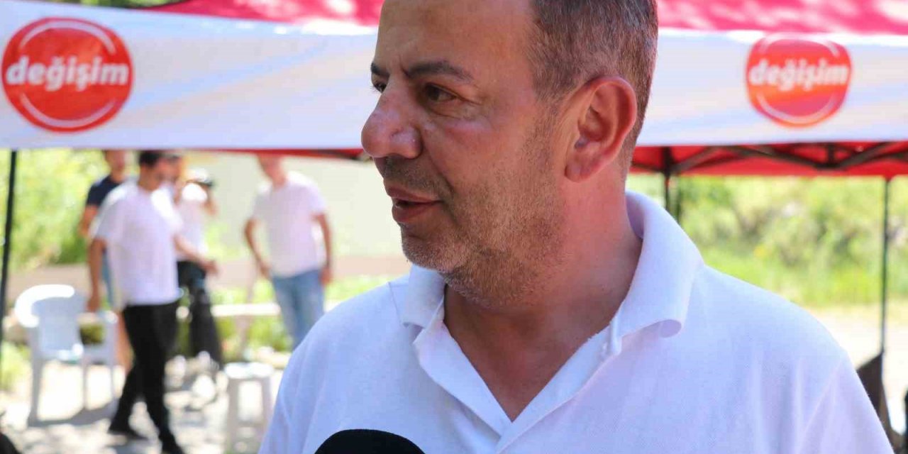 Tanju Özcan CHP’de değişim için başlattığı yürüyüşte Ankara il sınırına ulaştı