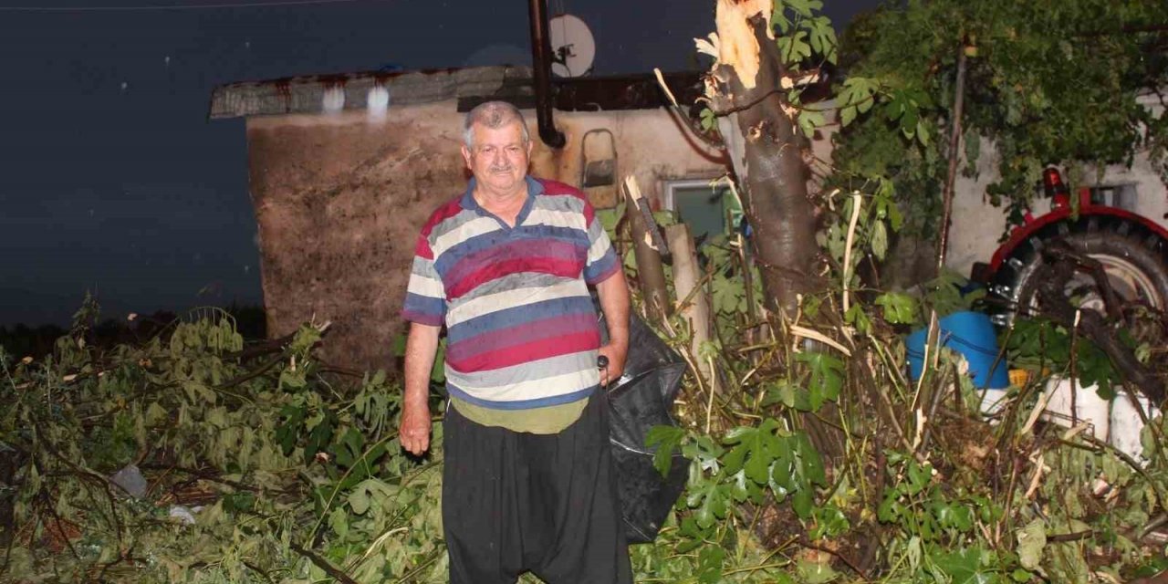 Manisa’da şiddetli yağış hayatı olumsuz etkiledi