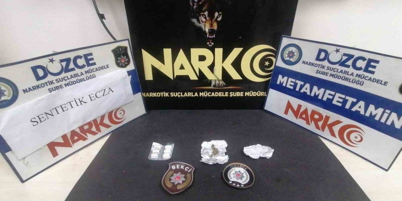 Durumundan şüphelenilen şahıstan uyuşturucu çıktı