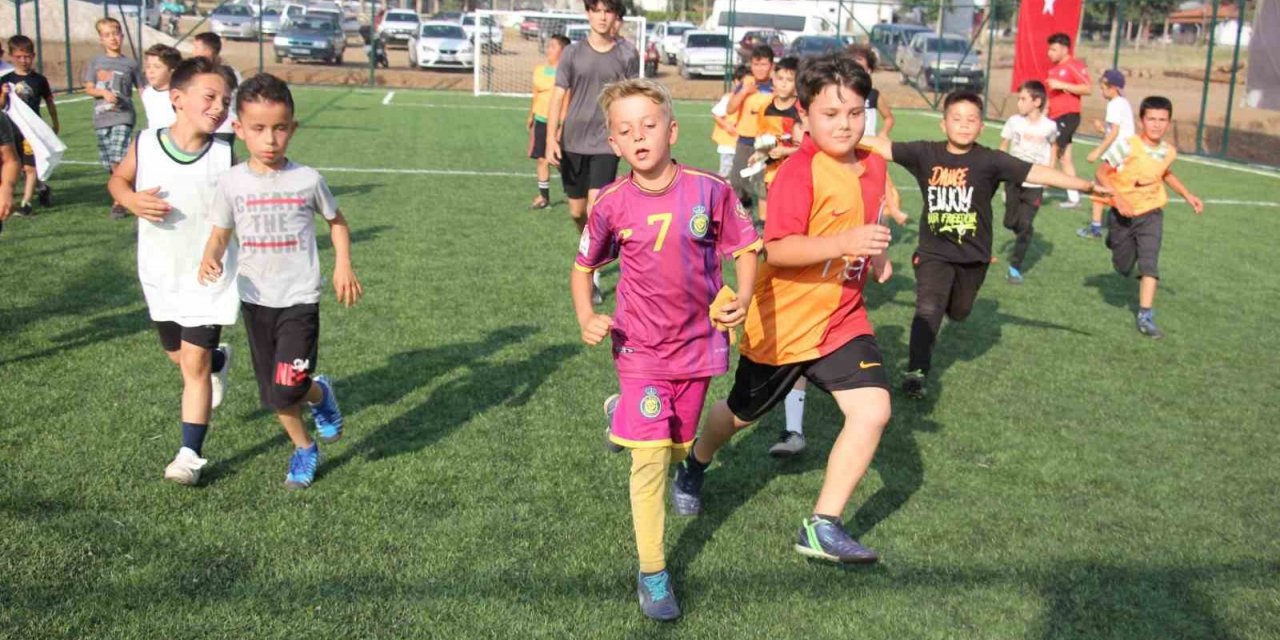 Mahalleli çocuklar spor yapma imkanına kavuştu