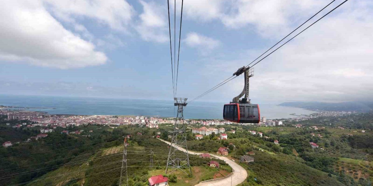 Beşikdağı’na teleferik ile çıktılar, projeyi yerinde incelediler