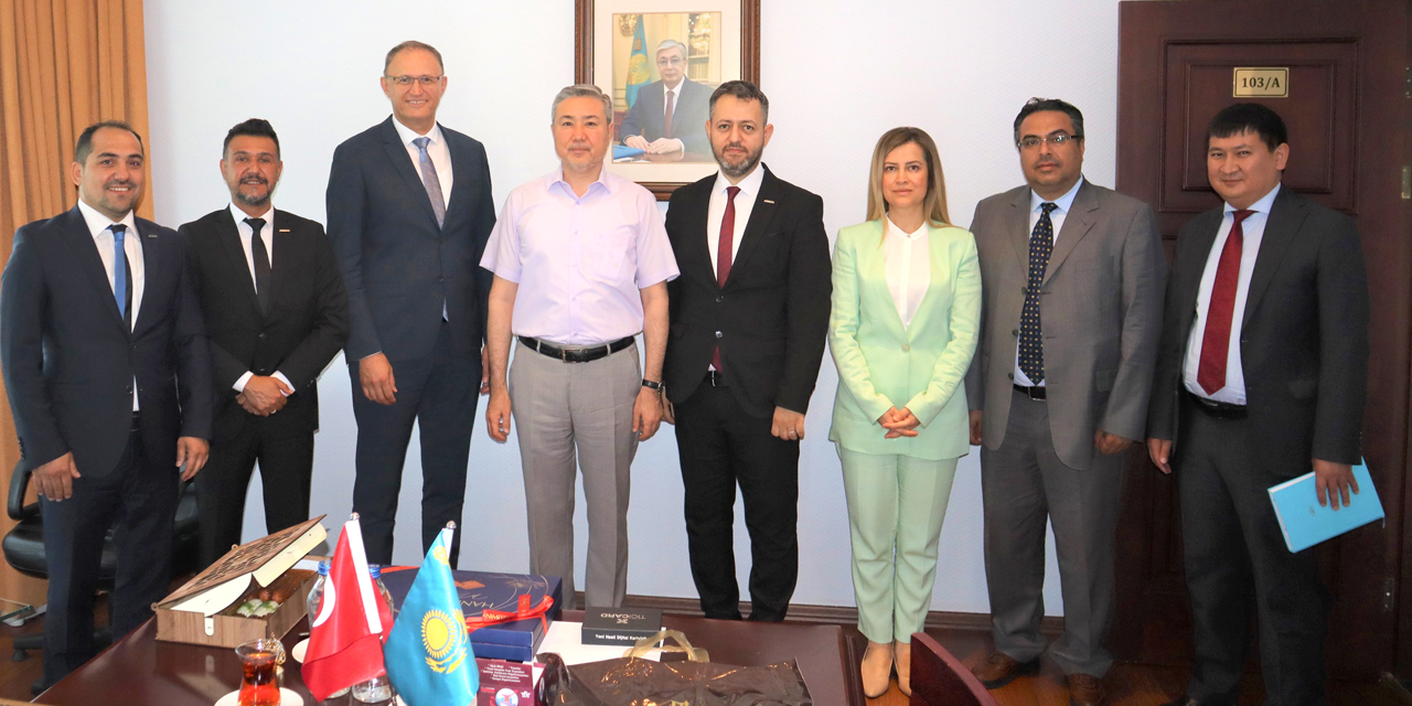 ASKON Konya'dan KKTC ve Kazakistan büyükelçilerine ziyaret