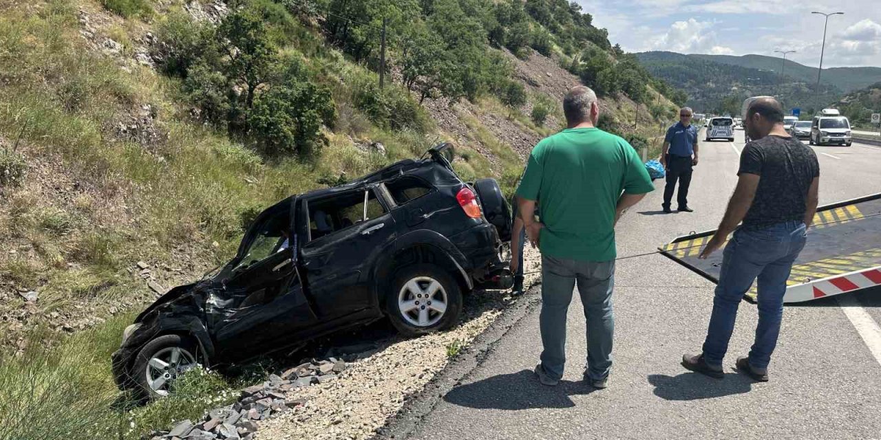 Başkentte trafik kazası: 1 yaralı