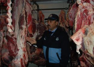 Kulu'da kasaplar denetlendi