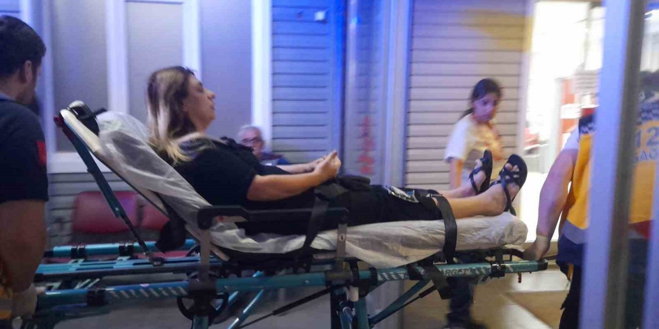 Kontrolünü kaybettiği araçtan atladı