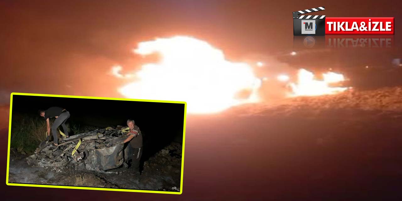 Ankara’da kafa kafaya çarpışan iki araç alev topuna döndü! 5'i ağır  6 yaralı