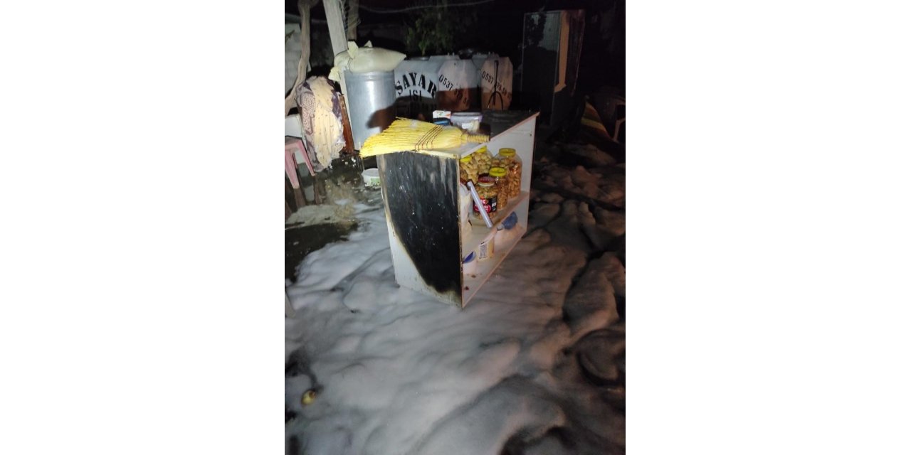 Hatay’da ev yangını