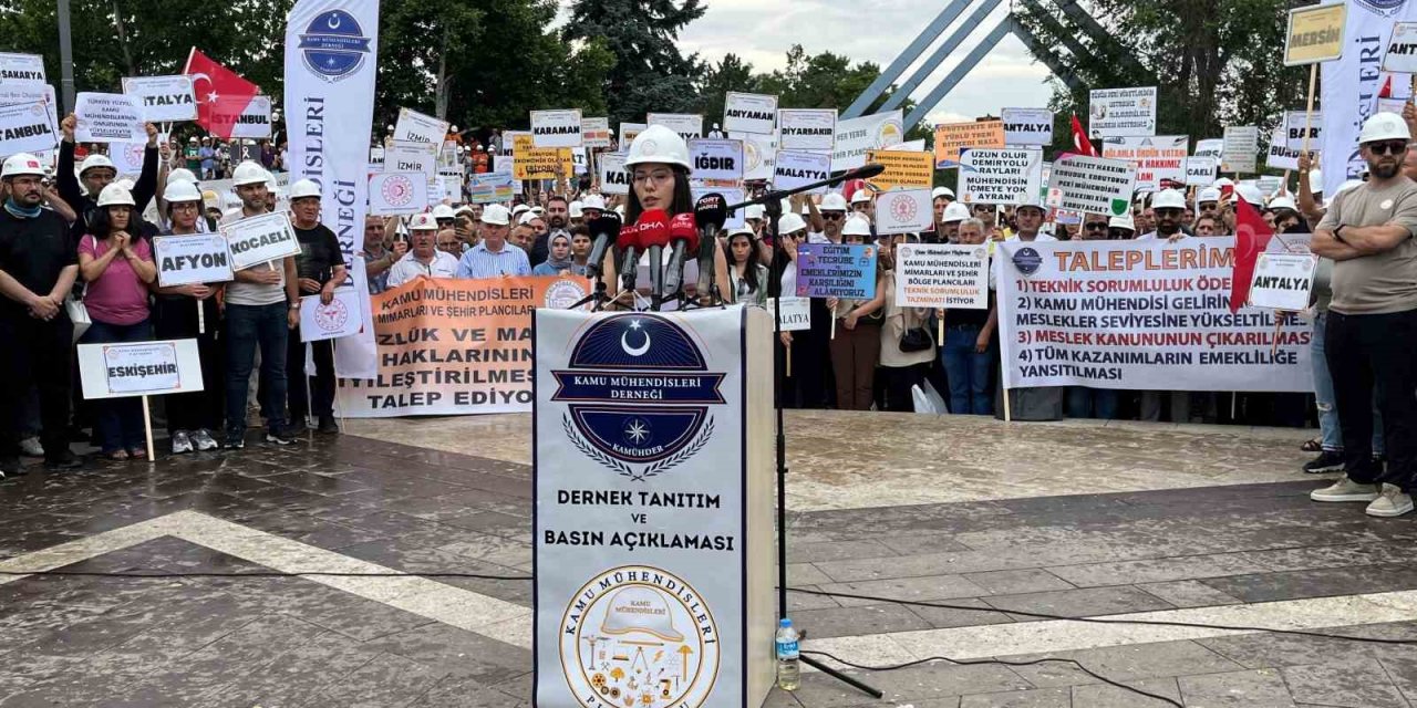 Kamu mühendislerinden “Mühendislik Meslek Kanunu” talebi