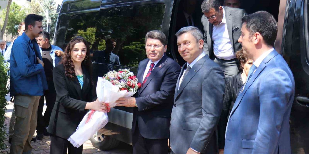 Adalet Bakanı Tunç, Malatya’da incelemelerde bulundu