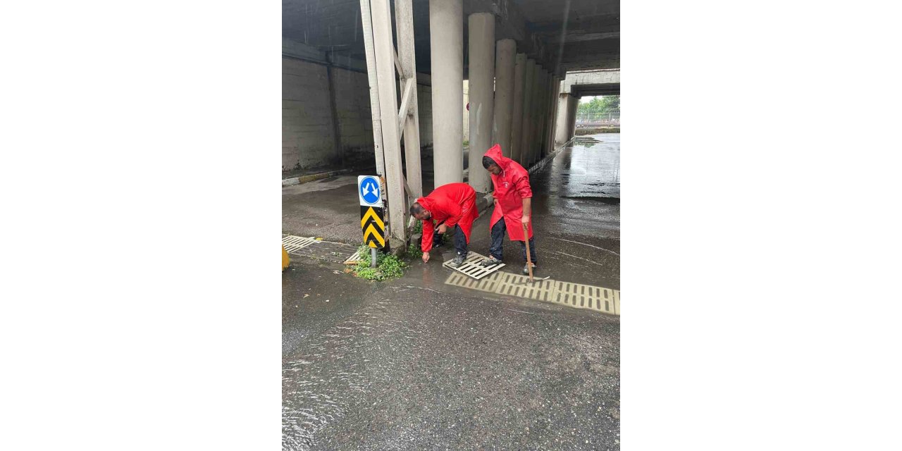 Büyükşehir su baskınlarına karşı teyakkuzda