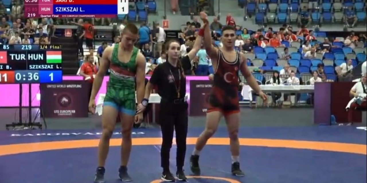 Pamukkale Belediyesporlu Beytullah Sarı Avrupa 3.’sü oldu