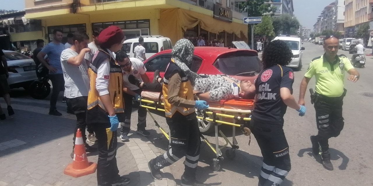 Sinyalsiz dönüş kaza getirdi