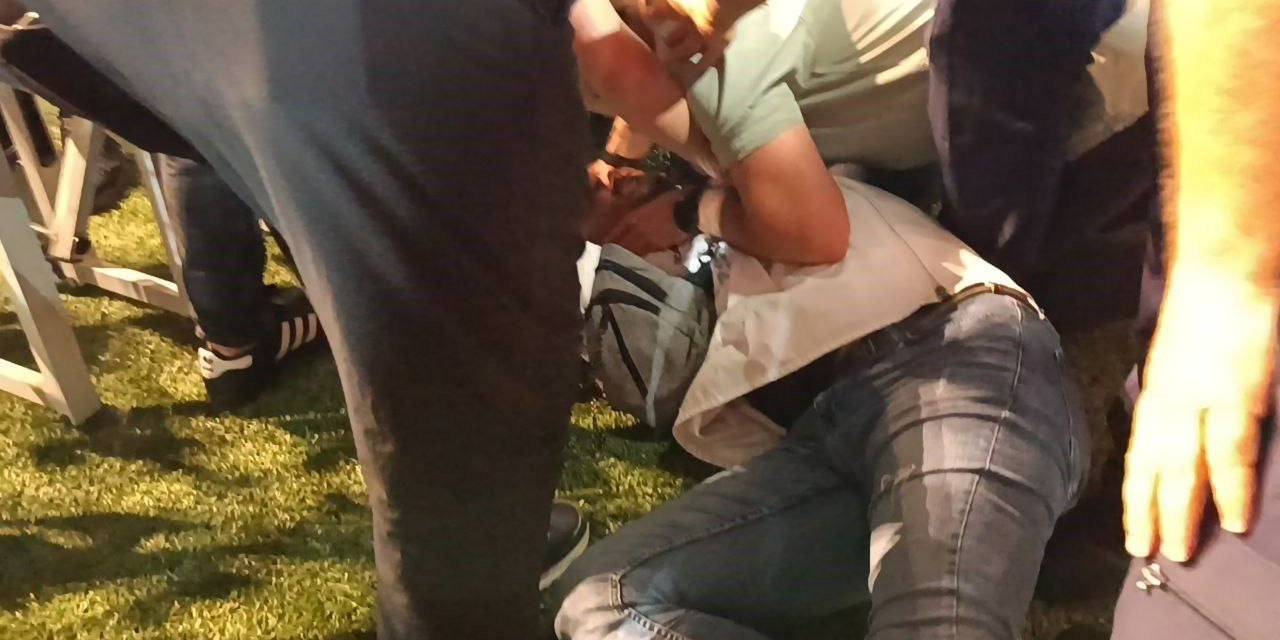 Demet Akalın konserine gelmişti, kafasına değen sert cisimle yaralandı