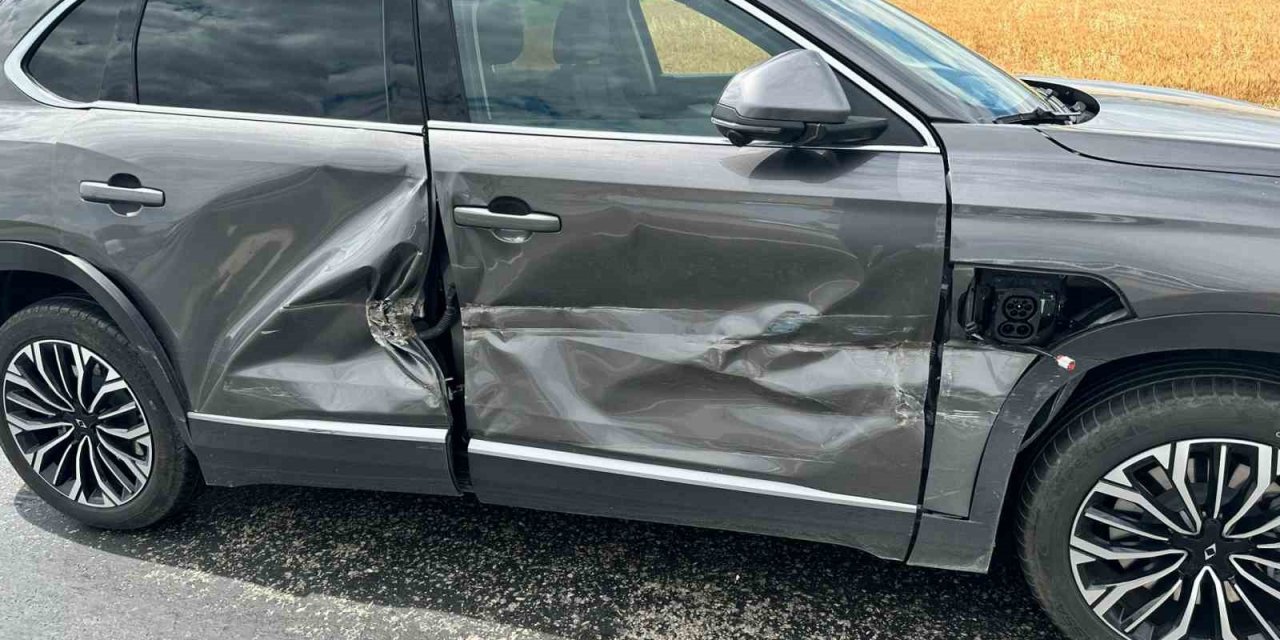 TOGG Afyonkarahisar’da ilk kazasını yaptı