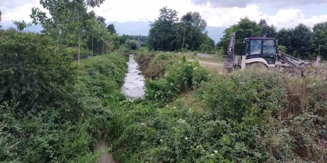 Dereler temizlenmeye başlandı