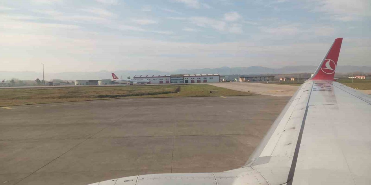 Samsun’da hava yolu yolcu sayısı yüzde 17 arttı