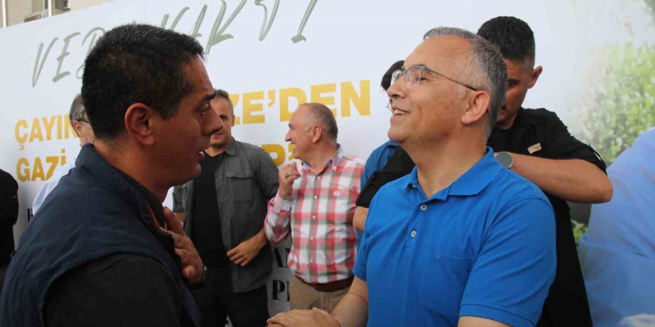 Rize Valisi Kemal Çeber yeni görev yeri Gaziantep’e uğurlandı