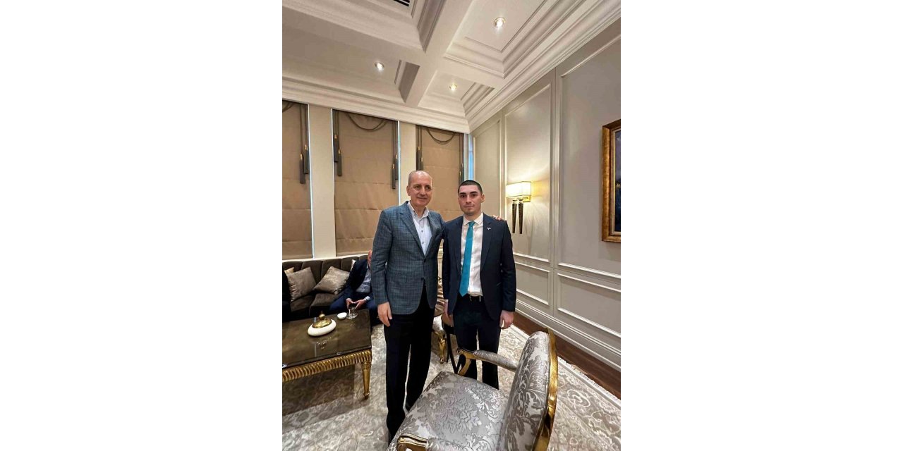 TEF heyetinden, TBMM Başkanı Numan Kurtulmuş’a ziyaret