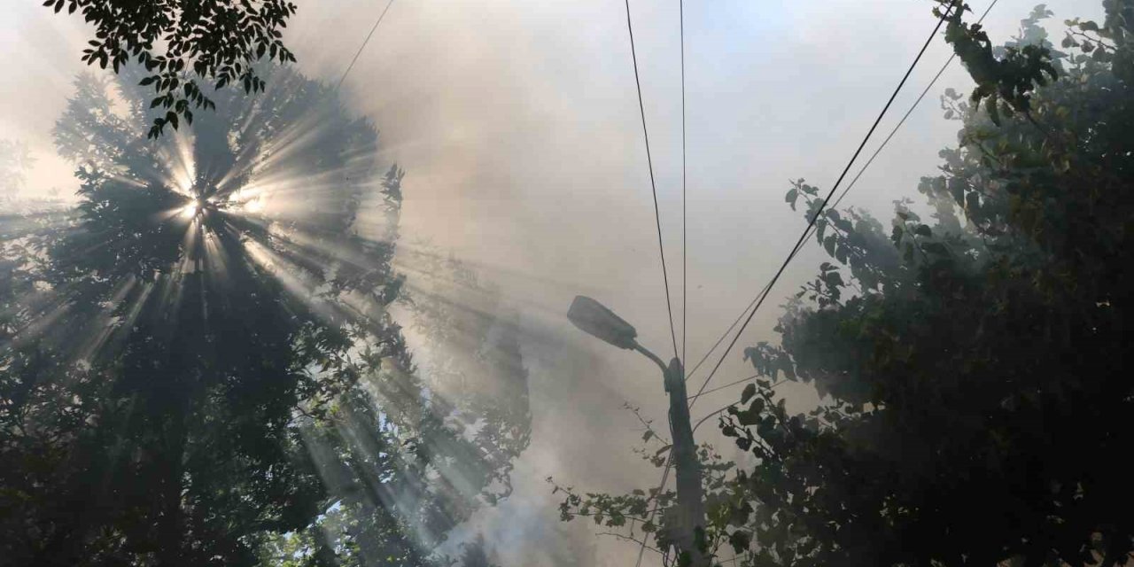 Kahramanmaraş’ta korkutan yangın