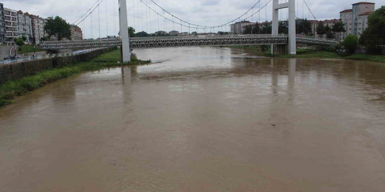 Yeşilırmak çamur aktı