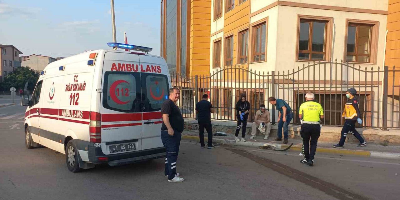 İşe gitmek için yola çıktı, alkollü sürücünün aracına arkadan çarpmasıyla şoke oldu