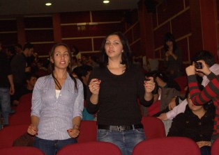 Akşehir'de üniversite öğrencileri gönüllerince eğlendi