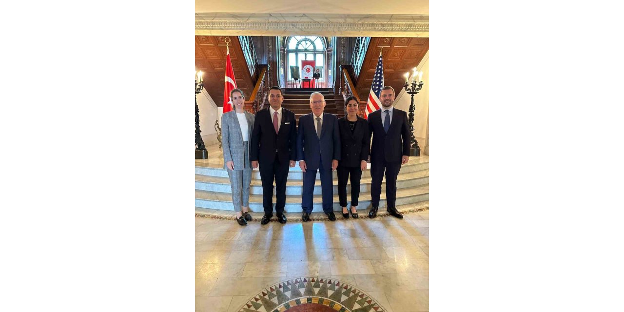 Martı Kurucusu Öktem’den Türkiye’nin Washington Büyükelçisi Mercan’a ziyaret