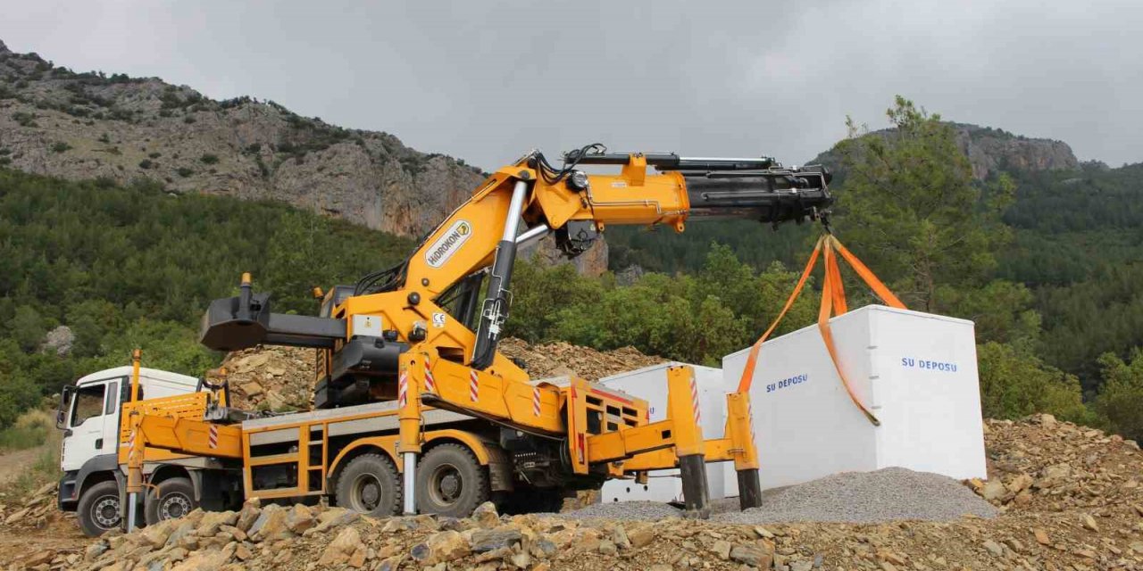 ASAT Gazipaşa’da su deposu eksikliğini ortadan kaldırıyor