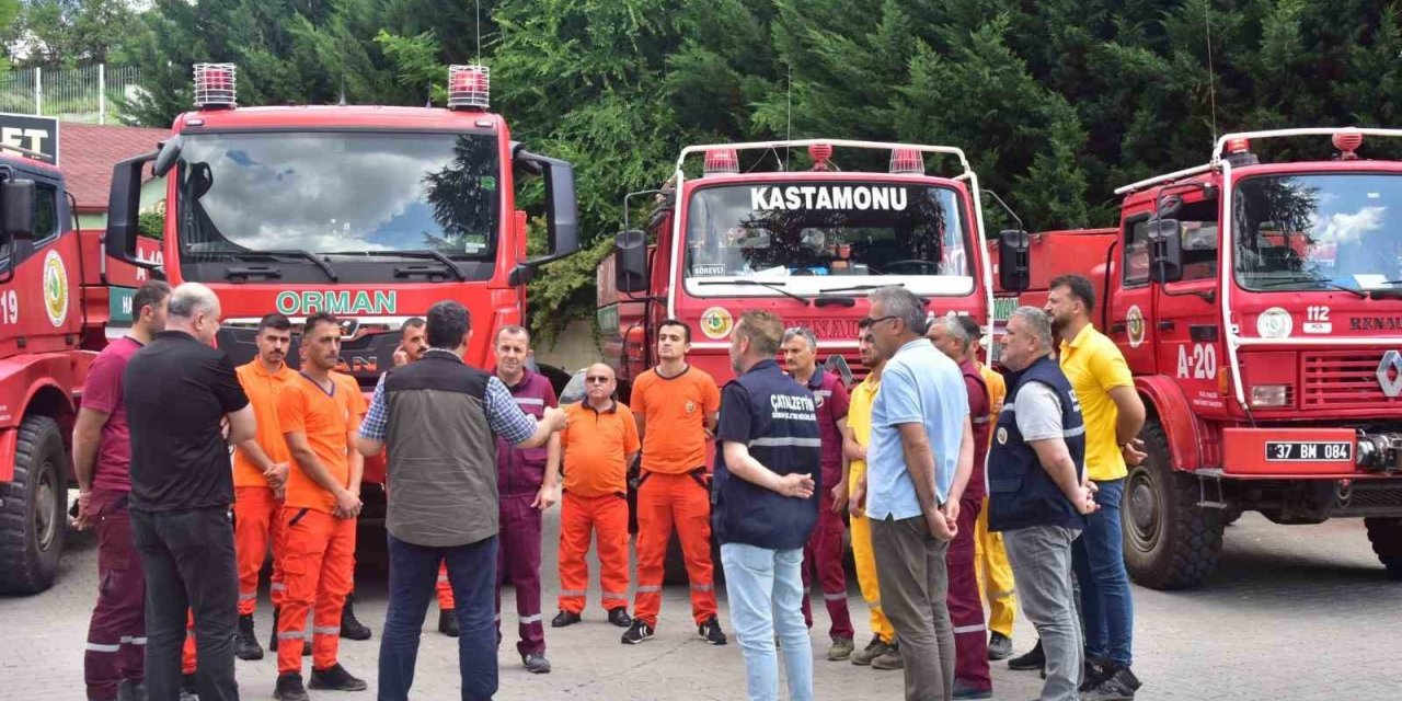 Kastamonu’dan Antalya’ya arazöz takviyesi