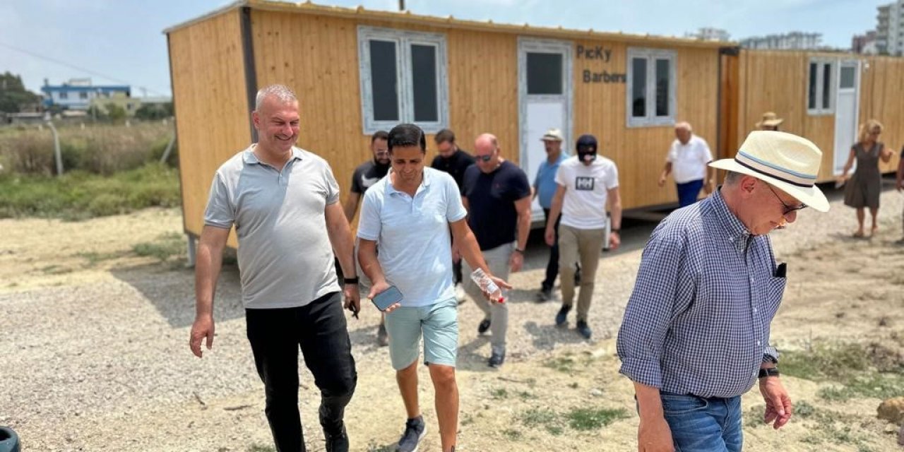 Alman belediye, Karataş’ta afet eğitimi verdi