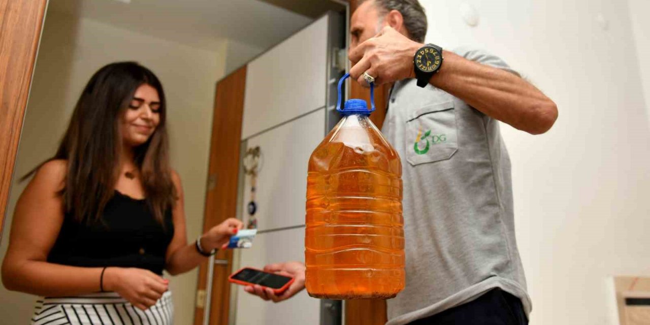 Komşu Kart’la atık yağın 5 litresine 95 lira