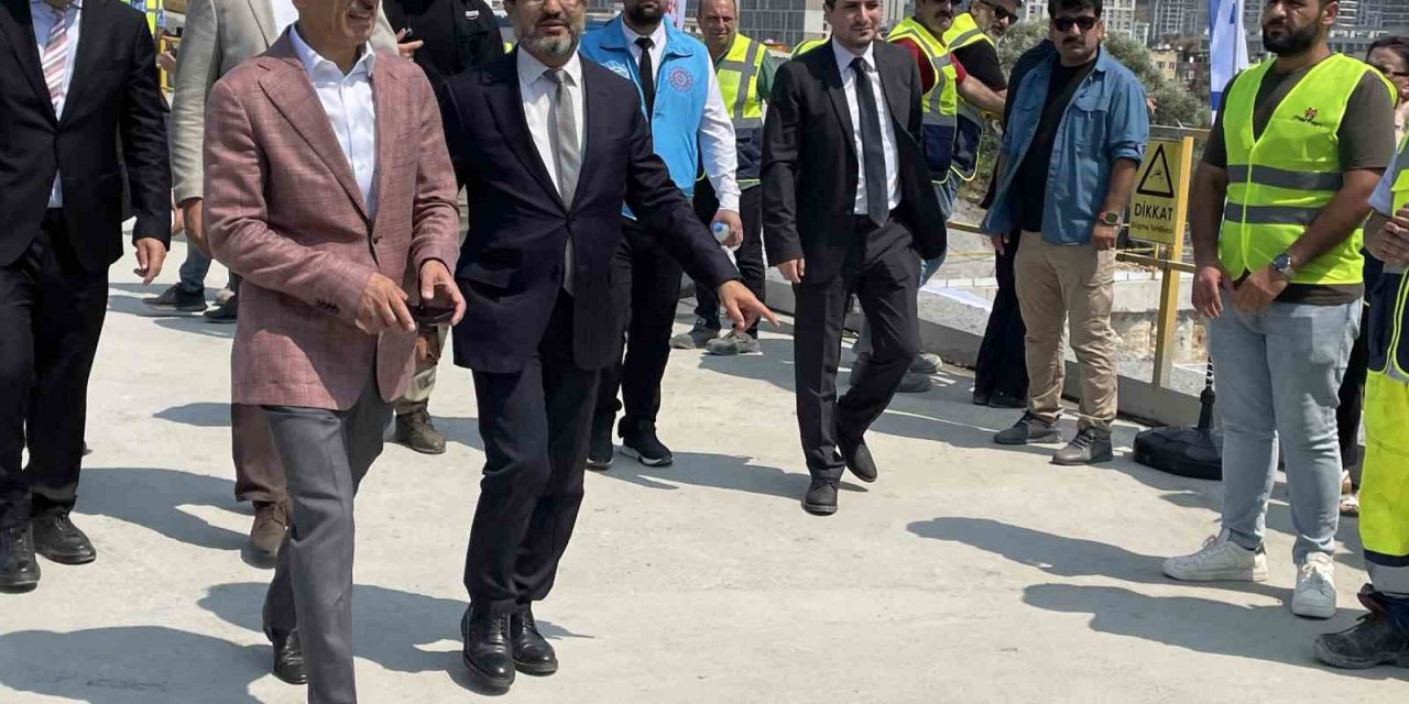 Halkalı-Ispartakule hızlı tren tünel açma çalışmaları düzenlenen törenle başlatıldı