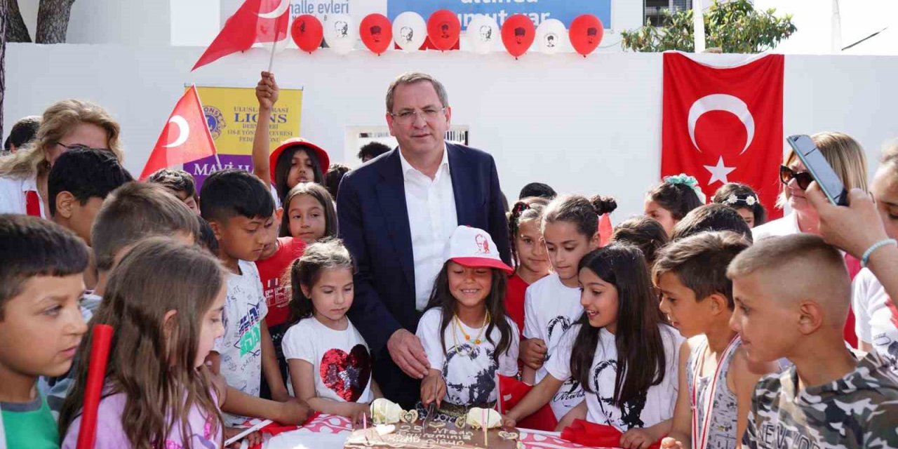 Ayvalık’ta çocuklar ve gençlere verimli tatil