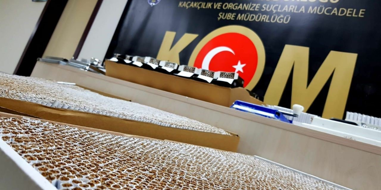 Polisten kaçak sigara operasyonu
