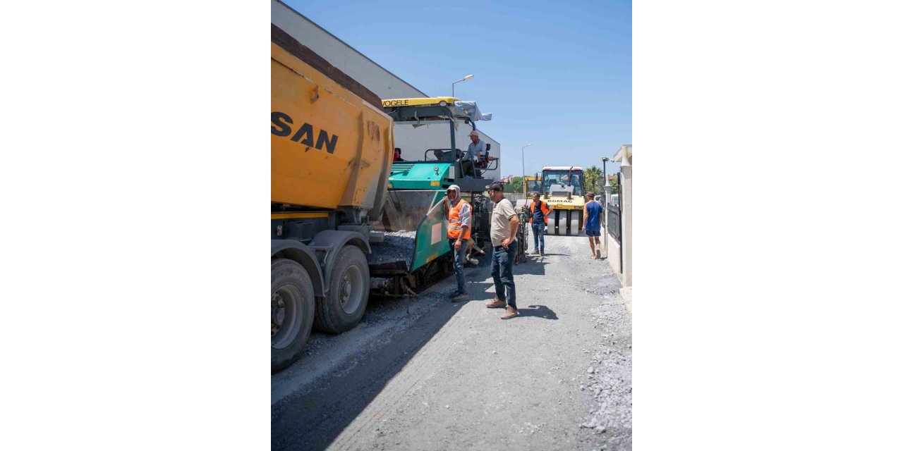 Kuşadası’nda Karaova ve Soğucak Mahalleleri’nde yollaryenilendi