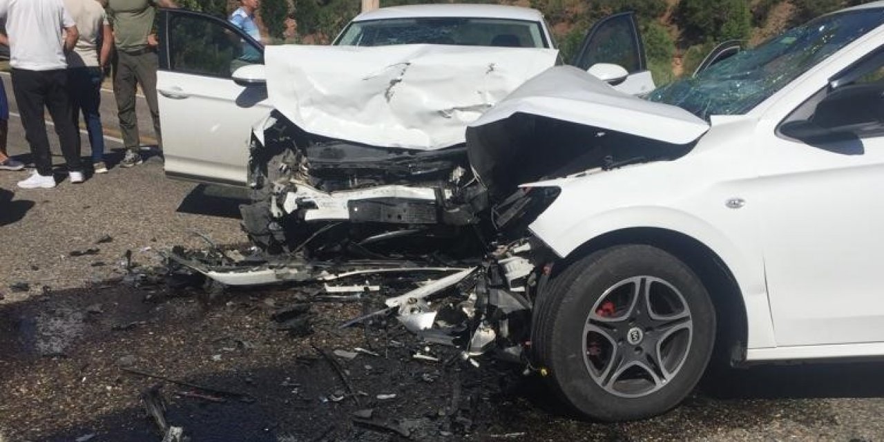 Tunceli’de trafik kazası: 4 yaralı