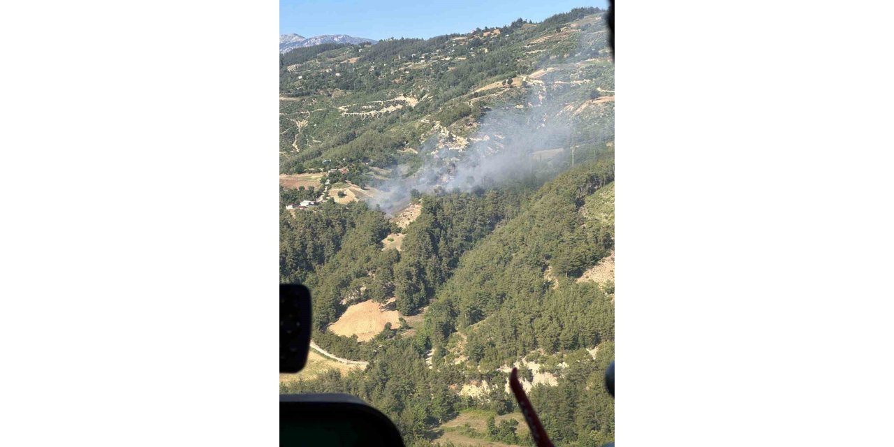 Adana’da ikinci orman yangını: Ekipler müdahaleye başladı