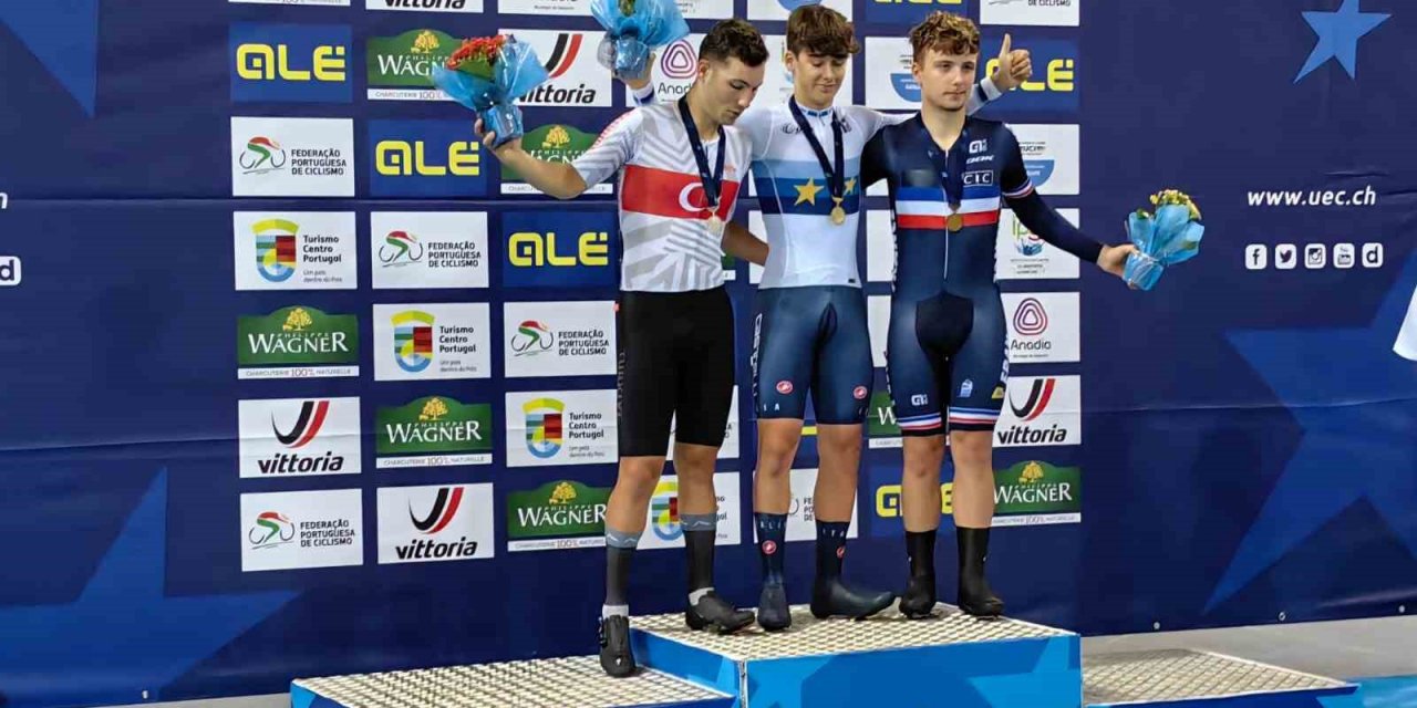 Milli bisikletçi Ramazan Yılmaz Avrupa ikincisi oldu