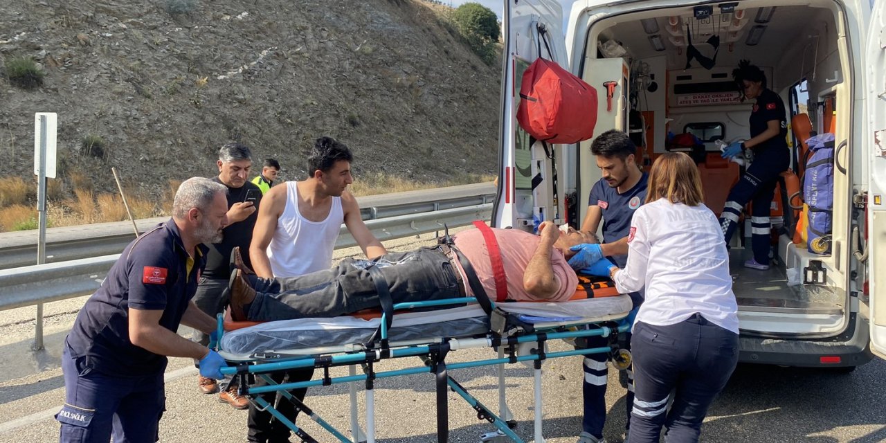 Kazada ağır yaralanan şahıs yaşam savaşını kaybetti