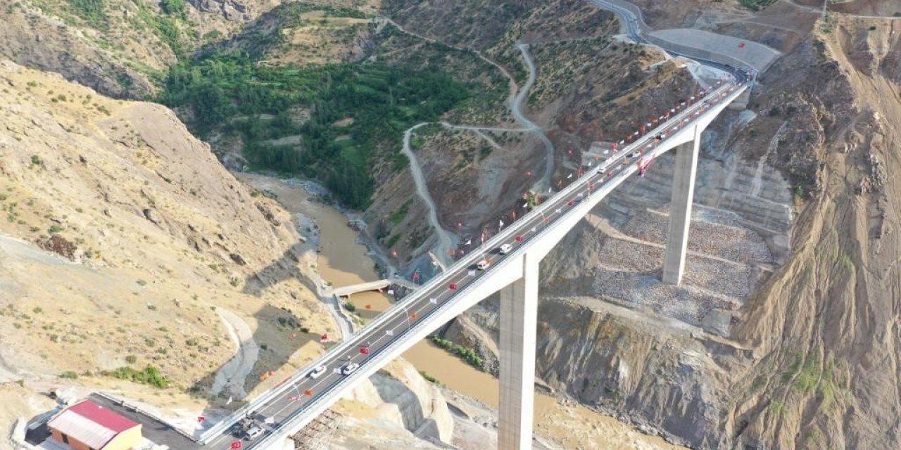 Bakan Uraloğlu: "3 yıl önce hizmete giren Beğendik Köprüsü ile 46 milyon lira tasarruf elde edildi"