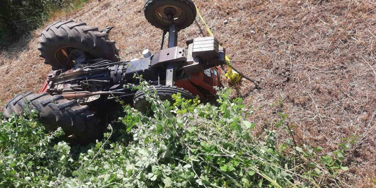 Traktörün altında kalan vatandaş hayatını kaybetti