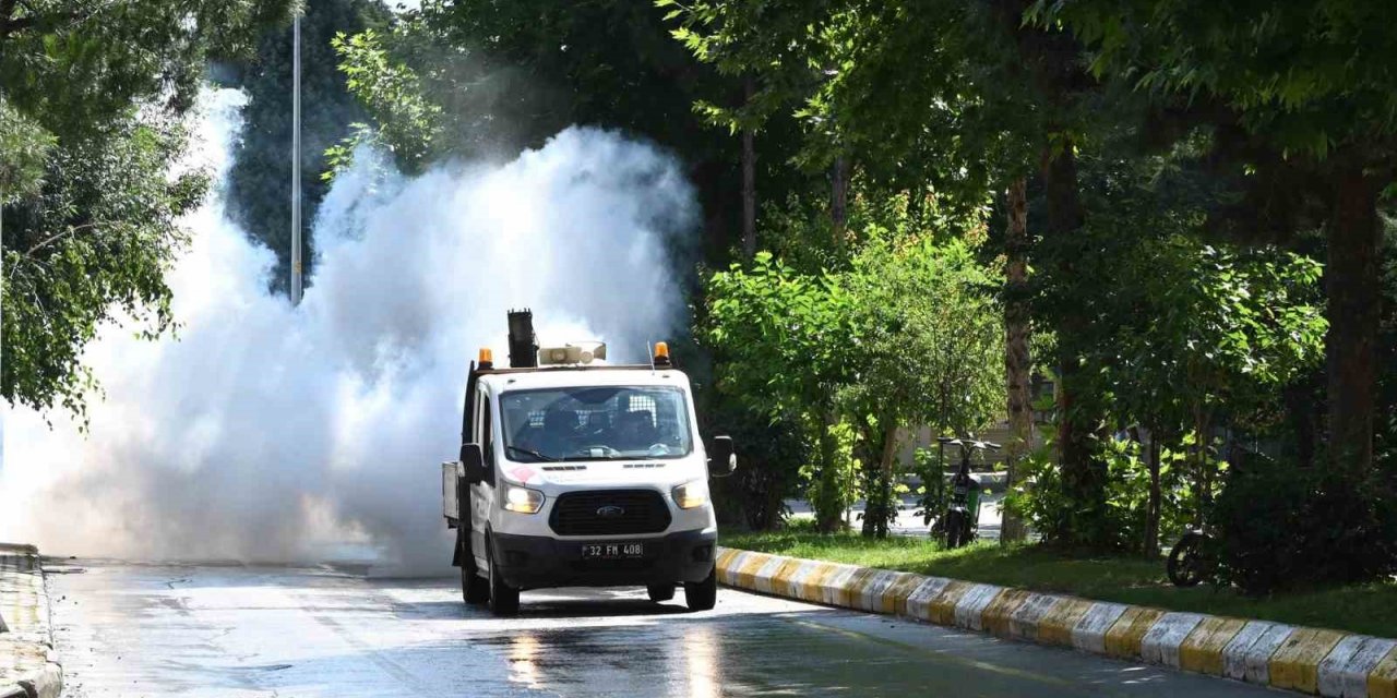 Isparta’da  44 mahalle 200 cadde ve 3 bine yakın sokakta genel temizlik