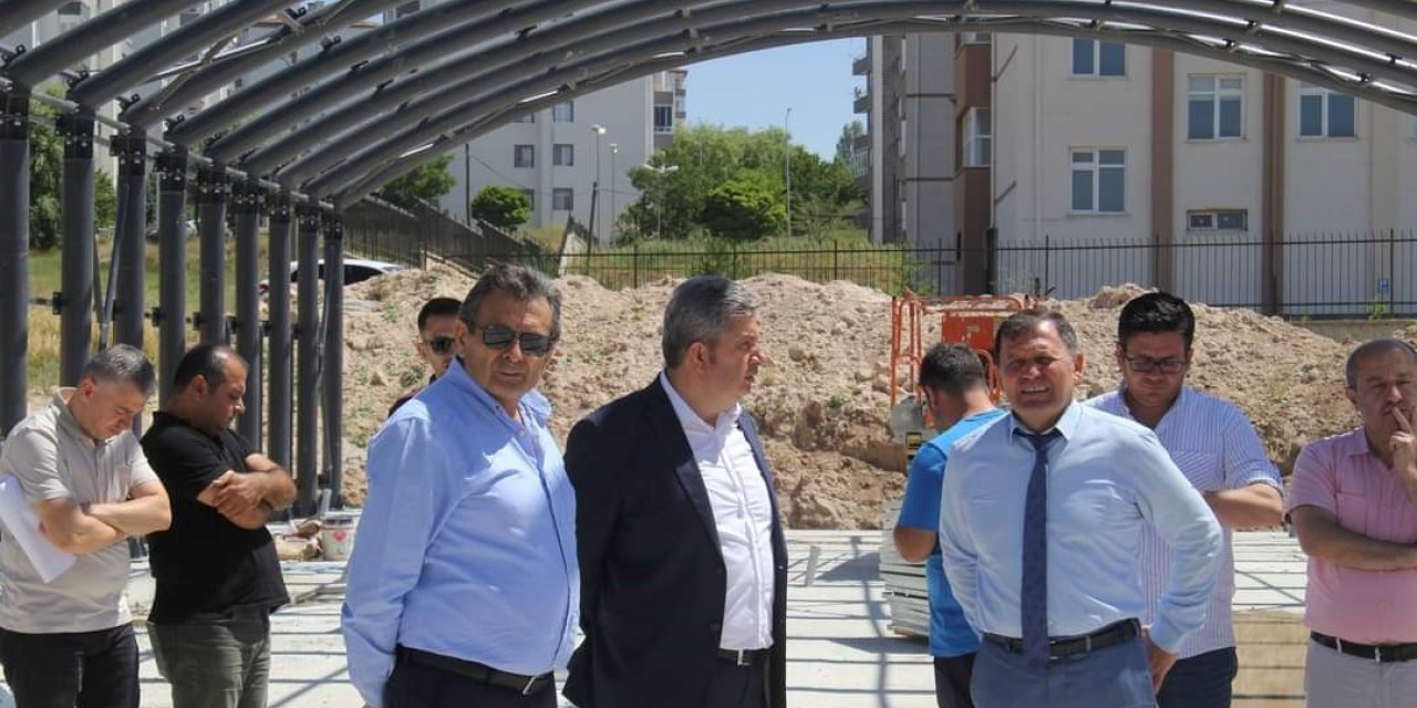 Bünyan’ın hayali gerçek oluyor: Bünyan Kapalı Yarı Olimpik Yüzme Havuzu’nda çalışmalar sürüyor