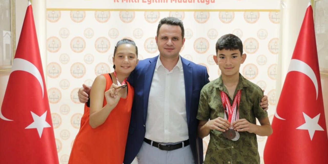 Muğla İl Milli Eğitim Müdürü Çay, Türkiye şampiyonu özel sporcuları ağırladı