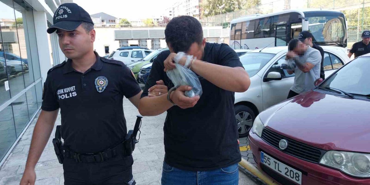Samsun’da uyuşturucu ticaretinden 4 kişi adliyeye sevk edildi