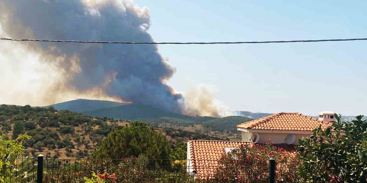 Milas yangını büyüyor