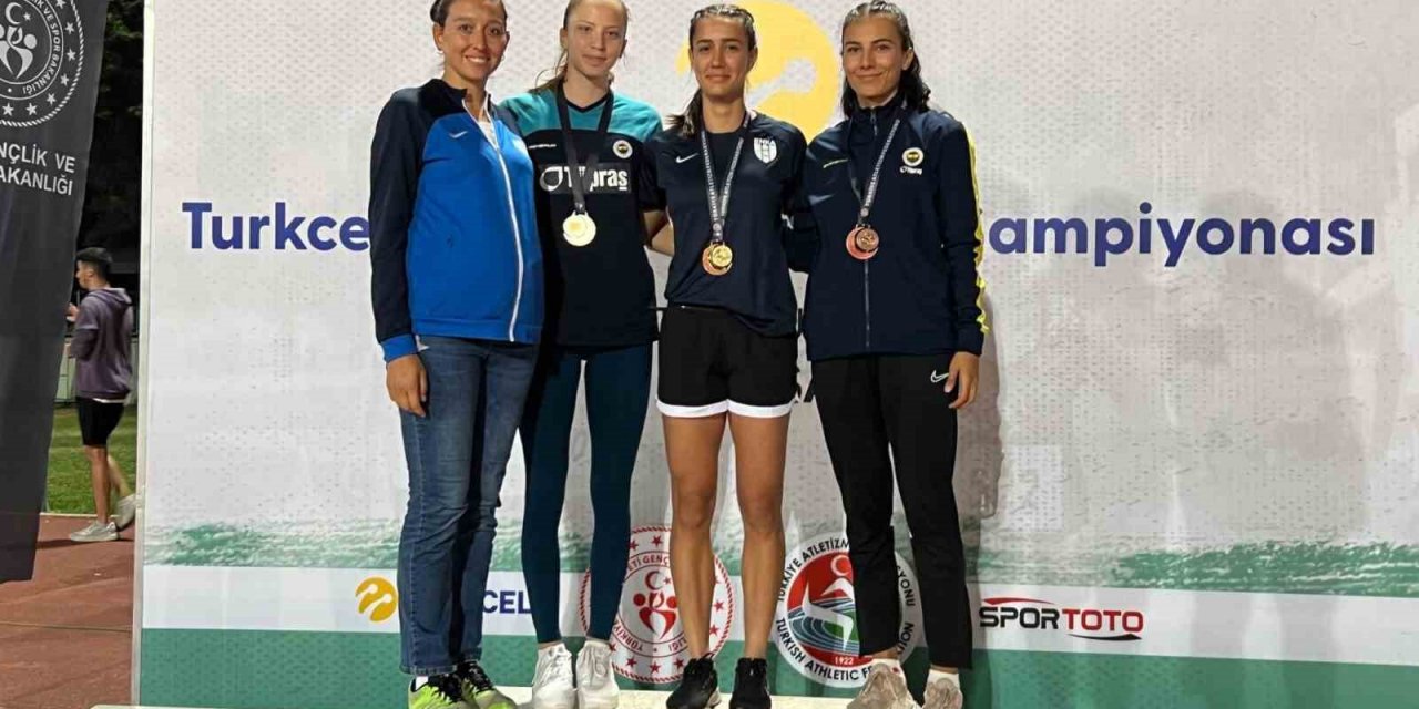 Eskişehirli sporcudan atletizmde Türkiye şampiyonluğu